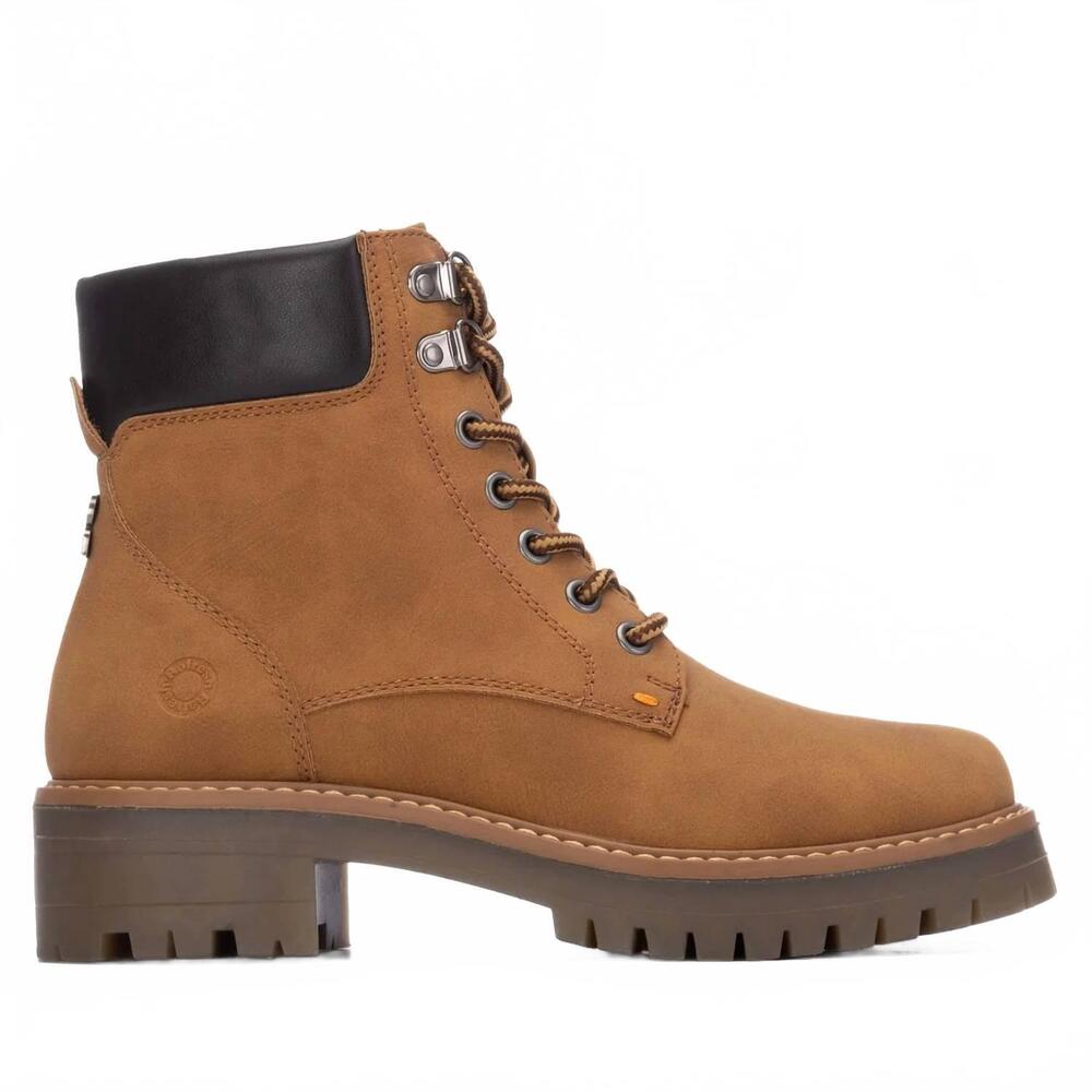 NEW REFRESH women's combat ankle booties in panama